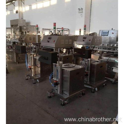 Auto Plastic Glass bottle Heat induction sealer machine